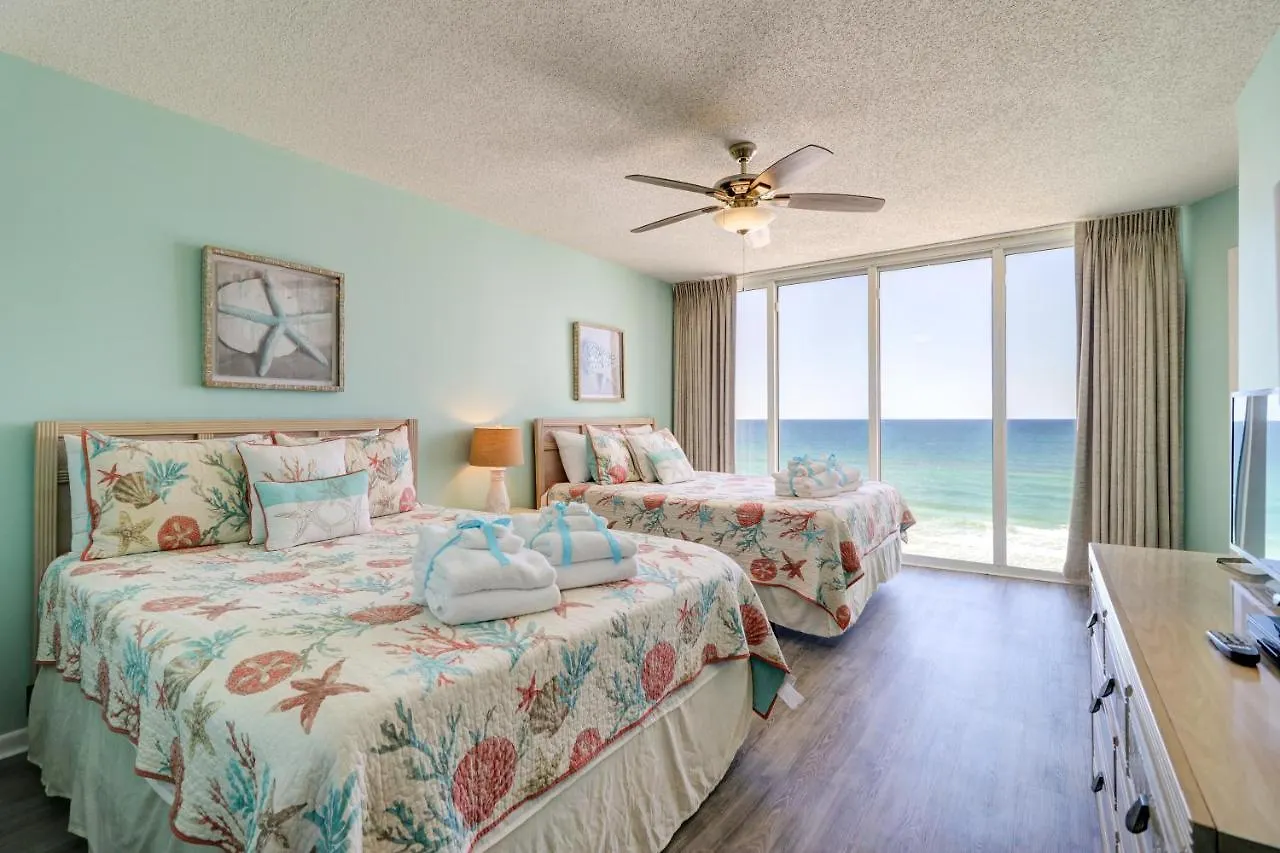 Semesterbostad The Perfect Escape! Long Beach Resort-8Th Floor-Gulf Front With Amazing Views Panama City Beach USA